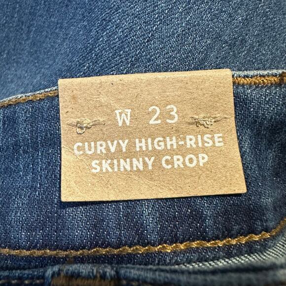 NWT Madewell Curvy High Rise Skinny Crop Jeans 23 - Picture 7 of 10